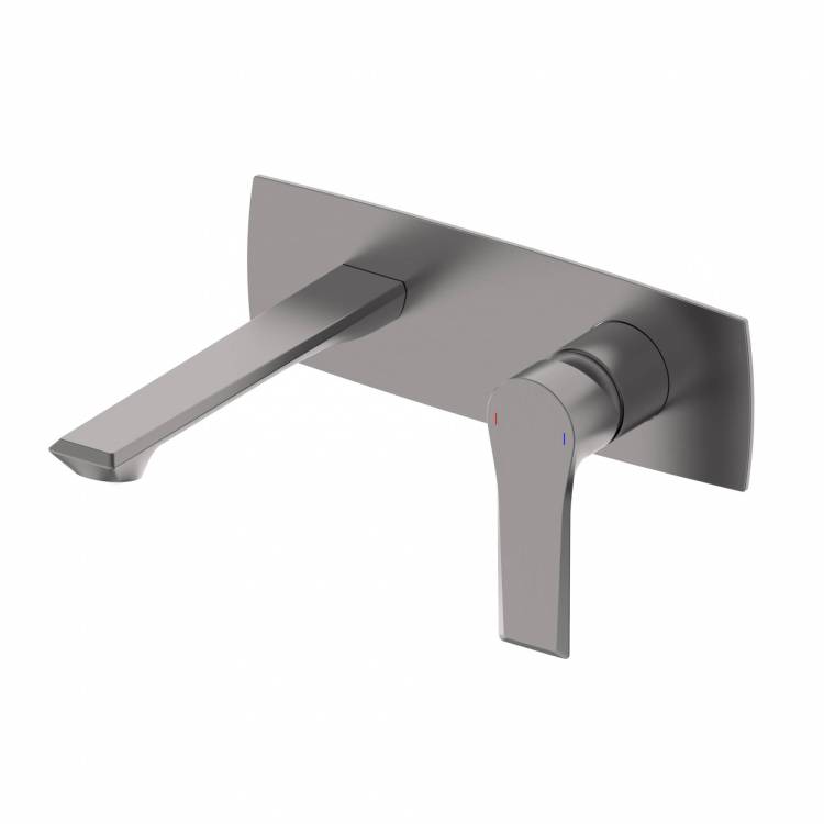 Смеситель для раковины Wonzon & Woghand Brilliant WW-88869079-BGM встраиваемый, темный графит