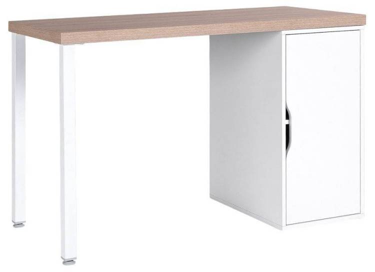 Стол письменный Гуд Лакк Ингар S01514 Дуб беленый/белый
