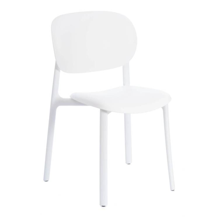 Стул Tetchair Adore (mod. XRB-1025) 24824 белый, пластик