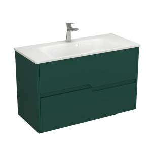 Тумба с раковиной Veneciana Veneto 100 510034 зеленый матовый