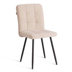 Стул Tetchair Medeo LT 25226 бежевый, черный, велюр
