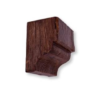 Консоль Уникс Модерн КМ12 Темный дуб 6.5x11x12