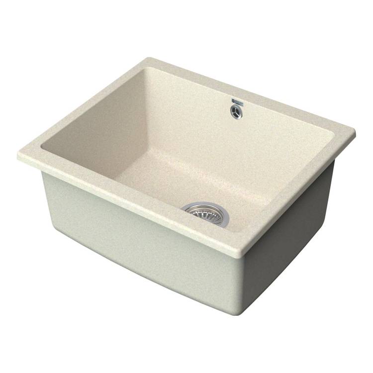 Мойка кухонная Point Сидли 55 PN3007BG светло-бежевый