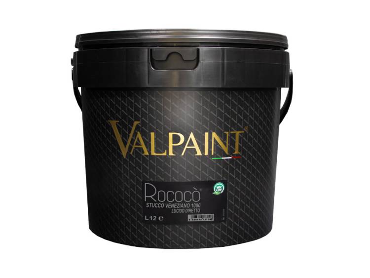 Венецианская штукатурка Valpaint Rococo Stucco Veneziano 1000 Lucido Diretto 12 л