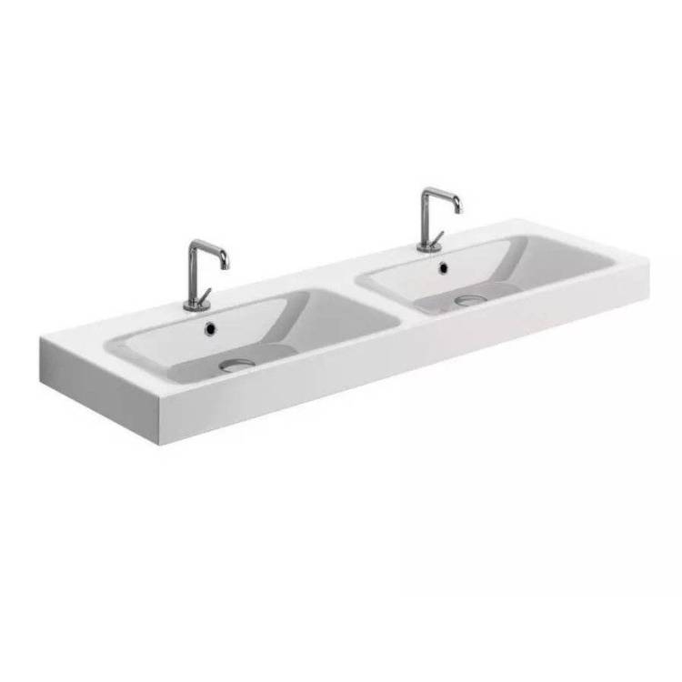 Раковина Kerasan Cento 353601*1 подвесная, 140 см