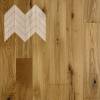Паркетная доска Lab Arte Chevron Французская Елка Дуб Рустик лак без браша 600-450x150x14/3