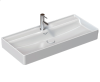 Раковина Isvea Vea 101 10VAS5101I сифон в комплекте, белая, 101x46.5