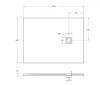 Поддон для душа BelBagno Uno TRAY-MR-UNO-AH-120/90-35-W-CR с сифоном и декоративной накладкой, белый, 120x90 фото 6