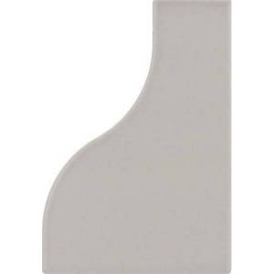 Керамическая плитка Equipe Curve 28857 Grey Matt 8.3x12