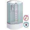 Душевая кабина Niagara Classic NG-2310-14RBKTG (1200x800x2000-2400) с высоким поддоном (40см) фото 2