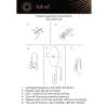 Настенный светодиодный светильник Aployt Zhulen APL.322.11.05 фото 2