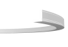 Карниз гибкий Европласт 1.50.226 200x5.5x5.5