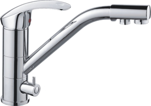 Смеситель для кухни Haiba HB4321 хром