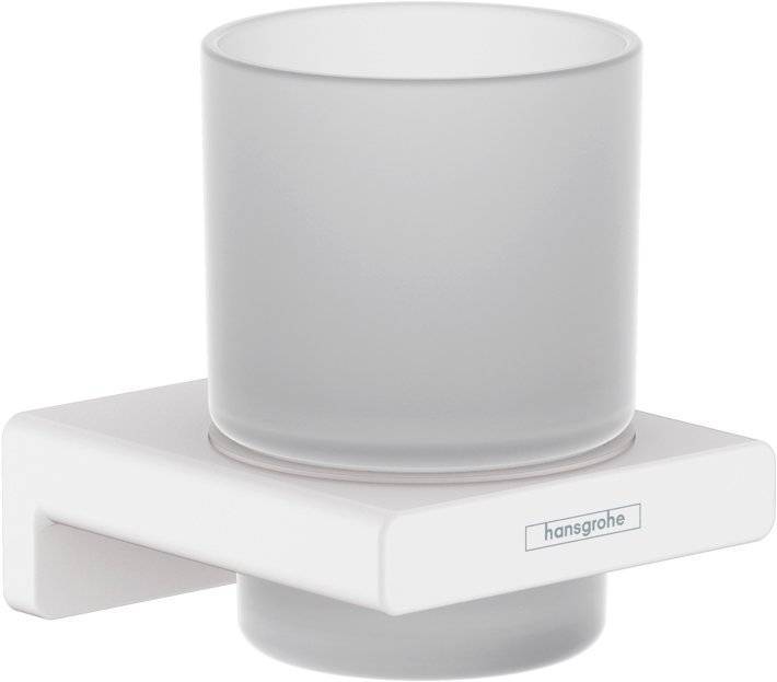 Стакан Hansgrohe AddStoris 41749700 матовый белый