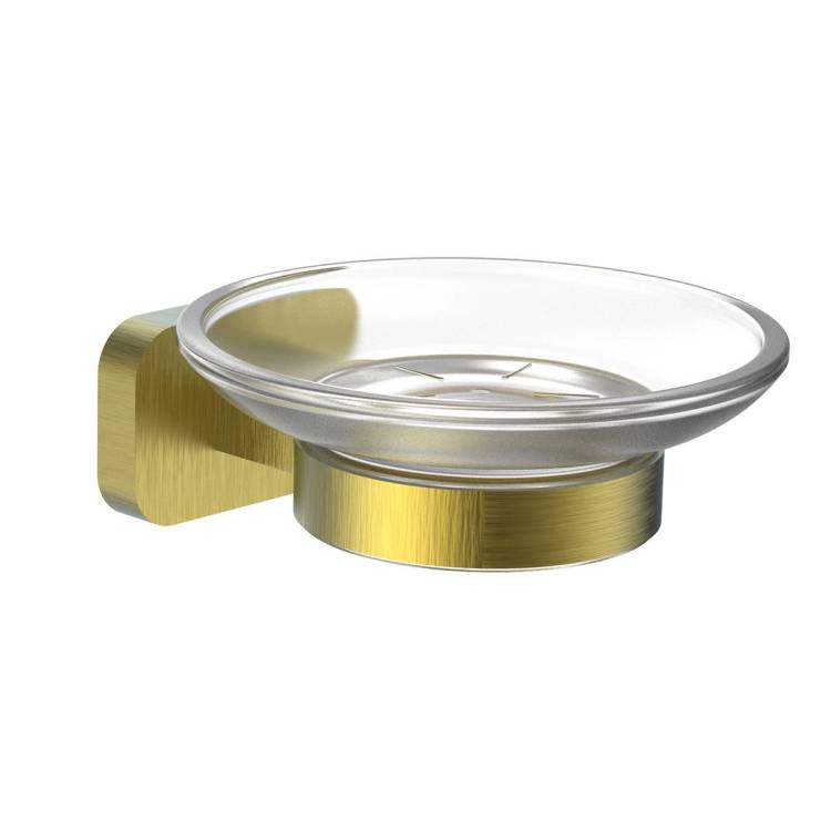 Мыльница Wonzon & Woghand Graffity WW-9322-BG брашированное золото