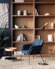 Кресло Stool Group Шелфорд SHACKELFORD 1701-22 синий фото 3