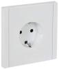 Розетка 1-местная с заземлением IEK Forte&Piano FP-R11-16-1-K01 белый