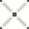 Керамогранит Harmony Tanger Sand Cross R9 12.3x12.3
