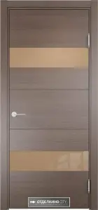 Межкомнатная дверь Verda Турин 15 ДО Лакобель мокко (Дуб фремонт вералинга) 2000x800