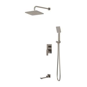 Душевая система Grossman Classic 501.K35.04.120 брашированный никель