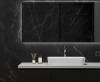 Керамогранит Laparet Opera LP6012G0201R Nero чёрный 59.5x119.1 фото 7