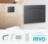 Кнопка смыва Rivo Touch line 302001 хром матовый фото 2