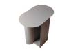 Стол журнальный Stool Group Yvaine MT-104-1 DB-003 серый, металл 50x30x47 фото 3