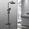 Душевая стойка Vincea Desire VSFS-1D1TMB термостатическая, черный фото 2