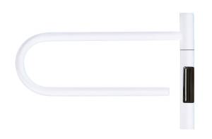 Полотенцесушитель электрический Vincea VTD-1P1WE 39x25, белый, с таймером