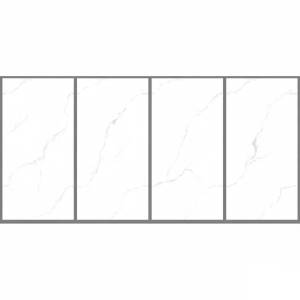 Керамогранит NSceramic NSC4083 Глянцевый Белый 40x80
