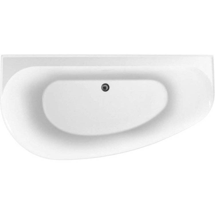 Акриловая ванна Allen Brau Priority 5 2.31005.20B 160x78 правая, белая глянцевая