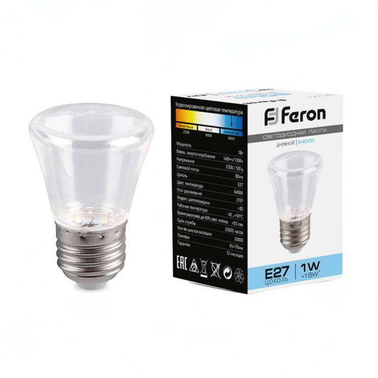 Лампа светодиодная Feron LB-372 25908