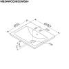 Раковина AM.PM X-Joy M85AWCC0652WG64 керамическая, 65 см, белый глянец фото 3