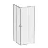 Душевой уголок AM.PM X-Joy W94G-403-8080-МТ1К профиль хром матовый, стекло прозрачное, 80x80