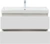 Тумба с раковиной Aquanet Vega 90 белый глянец фото 4