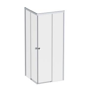 Душевой уголок AM.PM X-Joy W94G-403-8080-МТ1К профиль хром матовый, стекло прозрачное, 80x80