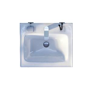 Раковина AM.PM X-Joy M85AWCC0552WG64 керамическая, 55 см, белый глянец