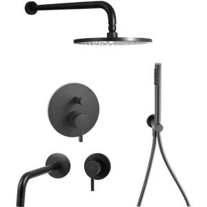Душевой комплект Paffoni Set Lig/No KITLIG015NO006