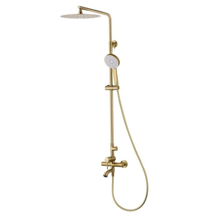 Душевая стойка Wonzon & Woghand WW-88047073-BG золотая