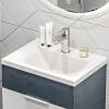 Тумба с раковиной 1MarKa Revo У99086 44.5 см, белый, серый фото 3
