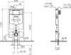 Комплект VitrA Normus 9773B003-7200 кнопка хром фото 11