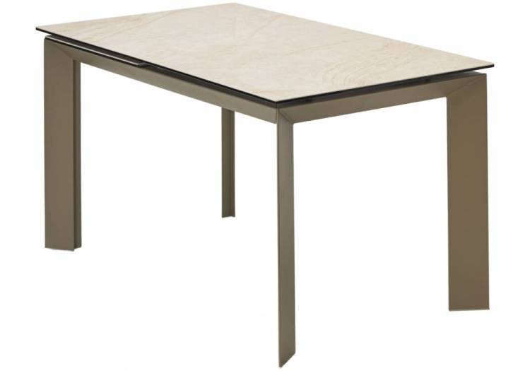 Стол Woodville Cremona 593900 kl-105 итальянская керамика/тауп 140(200)x85x76