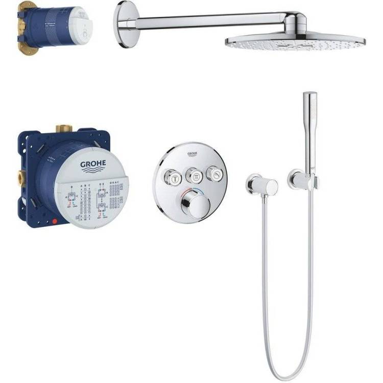 Душевой комплект Grohe Smart Control 34709000 с внутренней частью