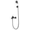 Смеситель для ванны Wonzon & Woghand WW-88639008-MB с душевым гарнитуром, черный матовый