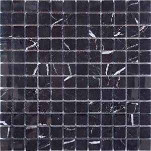 Мозаика LeeDo Marble Porcelain Marrone Oriente Pol (2.3x2.3) 30x30