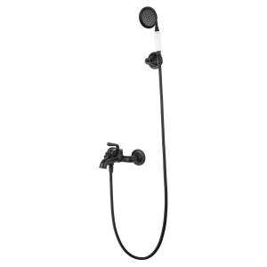Смеситель для ванны Wonzon & Woghand WW-88639008-MB с душевым гарнитуром, черный матовый