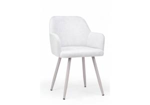 Стул на металлокаркасе Notta Инфини 360 631784 светло-серый (ocean 021) / серый