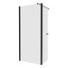 Душевое ограждение NEW TRENDY NEW SOLEO BLACK 70x195 K-0778 (черный)