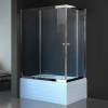 Душевой уголок Royal Bath RB8120BP-T-CH-L с поддоном