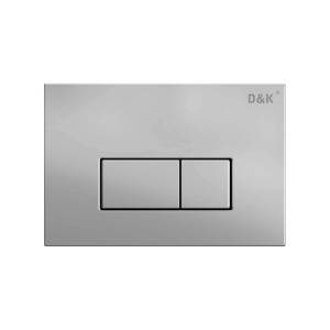 Кнопка смыва D&K Rhein DB1499002 матовый хром